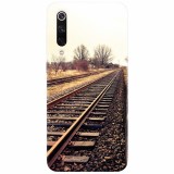 Husa silicon pentru Xiaomi Mi 9, Railroad