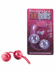 Marbilized Duo Balls - Red foto