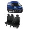 Huse scaune din piele Iveco Daily 3 locuri (2+1) 2014 - 2020