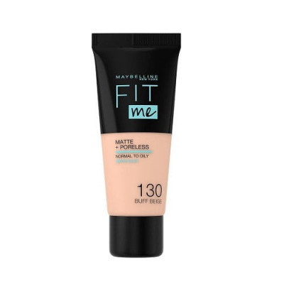 Fond de ten, Maybelline, FIt Me Matte Poreless, 130 Buff Beige, 30 ml foto