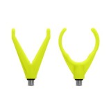 Set suporți lansete Delphin HoldSET, galben fluo, fata/spate, U/V