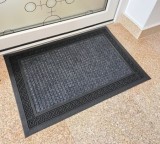 Covoras Intrare, Atena, Antiderapant, Gri, 40x60 cm - 40x60