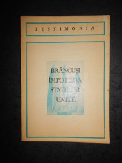 BRANCUSI IMPOTRIVA STATELOR UNITE traducere de PETRU COMARNESCU (1971) foto