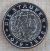 (M2189) MEDALIA GERMANIA - 25 ANI BADEN-WURTTENBERG 1952-1977, DIE STAUFER, Europa