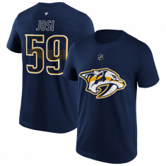 Nashville Predators tricou de bărbați Roman Josi #59 Name &amp; Number Graphic navy - M