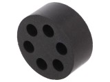 Insert Presetupă 8mm M50 IP54 Cauciuc NBR 6 Orificii