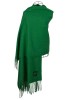 Fular Dama Verde Deschis, Tip Casmir, 180x70 cm. Esarfa Uni, Accesorii Moda Elegante