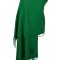 Fular dama uni 24, 180x70cm, verde deschis