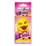 Odorizant auto, card, Areon Dry Smile, Bubble Gum, 19 x 7.5 x 0.5 cm