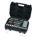 Set chei tubulare Cr-V Gadget, 1/4 inch, cutie depozitare inclusa, 26 piese