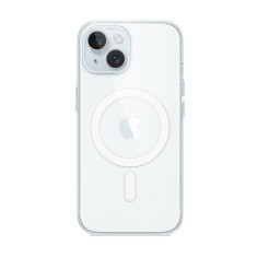 Husa magsafe compatibila apple iphone 15, atasare magnetica, clear case, transparent foto