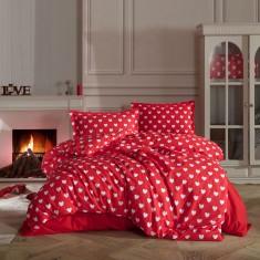 Lenjerie de pat ranforce Clasy king size (AMOR V1)