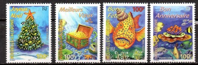 NOUA CALEDONIE 1998, Craciun, Anul Nou, serie neuzată, MNH foto