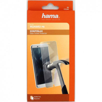 Folie de protectie din sticla HAMA Glass 173240 pentru Huawei P8 SIGILAT foto