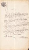 A2680N Procură pentru reprezentare &icirc;n fața instanțelor judecătorești, punere sechestru și licitații, 1909, Pitești