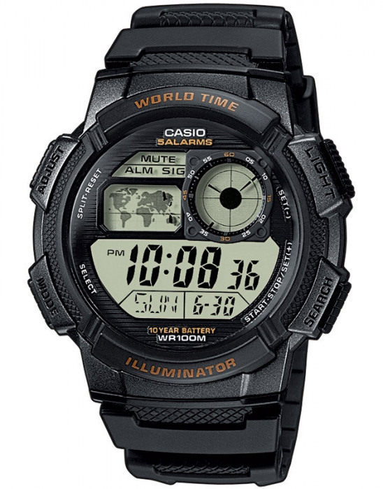 Ceas Barbati, Casio, Collection AE AE-1000W-1A - Marime universala