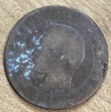 MNDSTR (1) Franta Napoleon III 10 Centimes