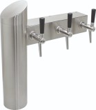 Coloana dozator bere model &bdquo;RJ6&rdquo;, oțel inoxidabil mat