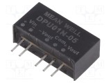 Convertor DC/DC 1W MEAN WELL 21,6-26,4VDC la 5VDC și -5VDC