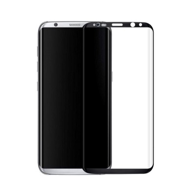 Folie de protectie MyStyle , Tempered Glass 3D pentru Samsung Galaxy S8, Black foto
