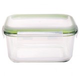 Caserola sticla borosilicata cu capac ermetic 1.05l Grunberg VY1050RC
