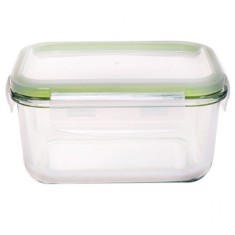 Caserola sticla borosilicata cu capac ermetic 1.05l Grunberg VY1050RC foto