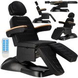 Fotoliu cosmetic electric pentru salonul de cosmetică pedichiură 5 actuatoare Zerina
