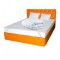 Set Saltea cu spuma, Nova Comfort Flex 160x200x20cm, fermitate tare, hipoalergenica, husa detasabila, Saltsib plus Pachet textile Avantaj cu 2 perne m