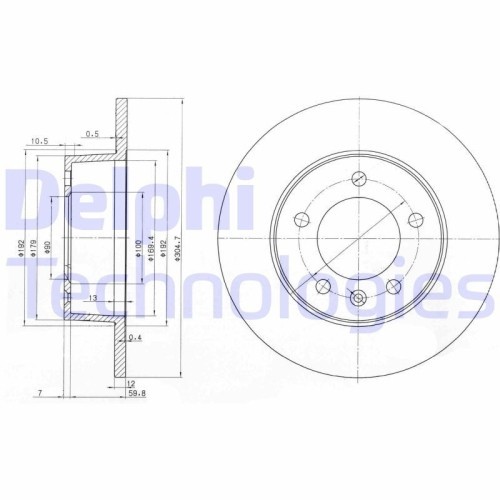 Delphi Disc frana