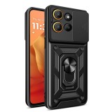 Husa Motorola Moto G15 protectie camera Asteroid GSM CamShield Series, negru