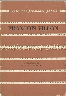 Balade - Francois Villon - Tiraj: 9300 Exemplare