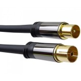 Cablu prelungitor coaxial antena 75Ohm (135dB) T-M 1.5m, kjqiec015