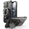Husa iPhone 16e Supcase Unicorn Beetle XT MagSafe, negru
