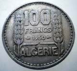 7.333 ALGERIA OCUPATIE FRANCEZA 100 FRANCS FRANCI 1950