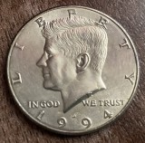 C50 - Moneda foarte veche - America - half dollar - litera D - 1994