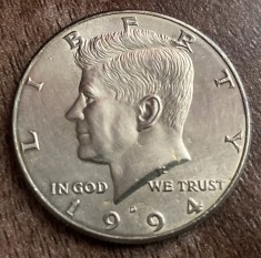 C50 - Moneda foarte veche - America - half dollar - litera D - 1994