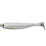 Cumpara ieftin Shad Livetarget Slowroll Shiner Paddle Tail, culoare Silver-Pearl, 10cm, 4buc