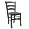 Scaun Paesana - cadru wenge - stofa S21 - gri deschis