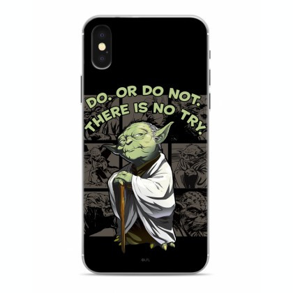 Husa Capac TPU, YODA 007, Xiaomi Redmi 8 cu Licenta, Negru Blister