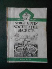 SERGE HUTIN - SOCIETATILE SECRETE foto