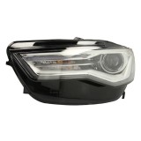 Far Audi A6, 2014 Model Allroad, Audi A6 06.20, partea Stanga, bixenon, cu lumini pt curbe, tip bec D5S+H7+PWY24W, fara becuri, balast, cu motoras,