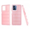 Husa Motorola Moto G14 Techsuit Wave Shield Roz Protectie Socuri Zgarieturi