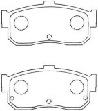 Placute frana Nissan 100 Nx (B13), Almera 1 (N15), Almera 2 (N16), Primera Hatchback (P10), Primera Hatchback (P11), Primera Traveller (W10), Sunny 3