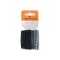 Set 12 bucati Elastic de par Top Choice, alb-negru, TC22340