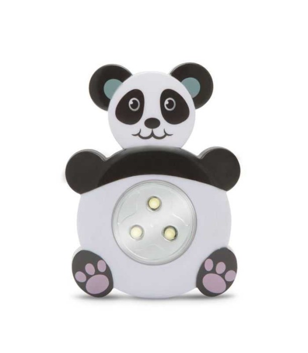 Lampa cu LED de veghe decorativa Panda cu buton 20273D Phenon
