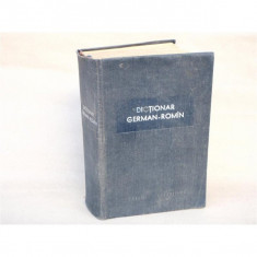 Dictionar German-Roman , Ing. Florescu Gh. , 1960 foto