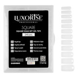 Cumpara ieftin Tipsuri Unghii Dizolvabile Soak Off - Square Full Nail, 240 buc