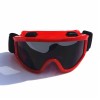 Ochelari Moto Cross ATV Scuter Rosii Lentila Neagra Protectie UV