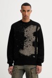 G-Star pulover de bumbac culoarea negru, D27772.D488