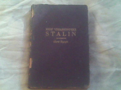 Iosif Vissarionovici Stalin-scurta biografie foto